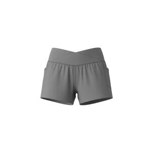 Shosho Athletic Shorts Womens Large Gray Crossover V-Waist Pockets R22SH39